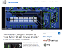 Tablet Screenshot of carlitosspedia.info